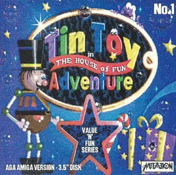 Tin Toy Adventure in the House of Fun (AGA)_Disk1 box cover front